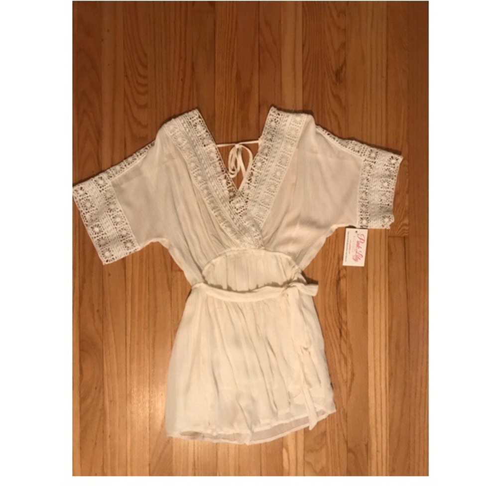 White romper